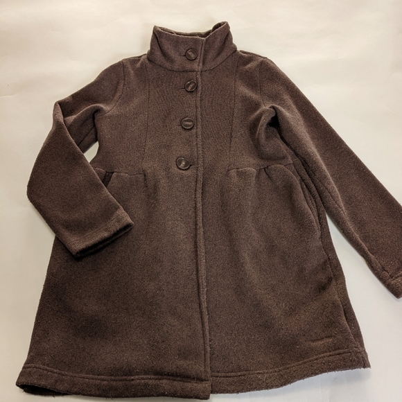 Patagonia Better Sweater Brown Fleece Warm Winter Coat Tween Girls XL Si… - Picture 1 of 7